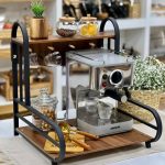 کافیبار فلزی چوبی