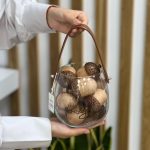 جا ابزار / جا یخ / گلدان دسته چرمی - تصویر 2