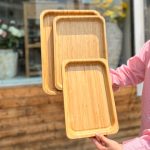 سینی مستطیلی بامبو