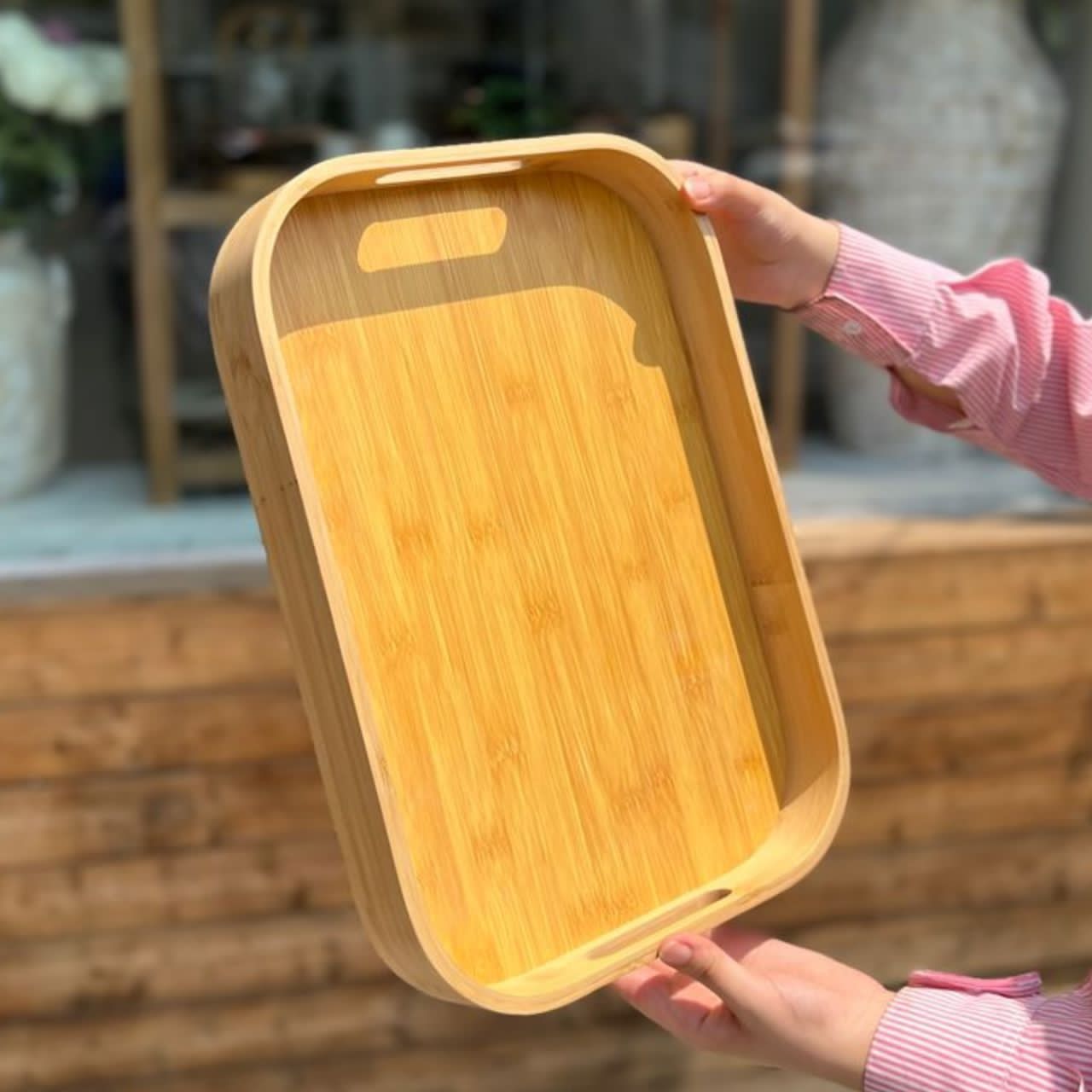 IMG-20250806-WA0036 سینی مستطیلی دسته دار بامبو - تصویر 1