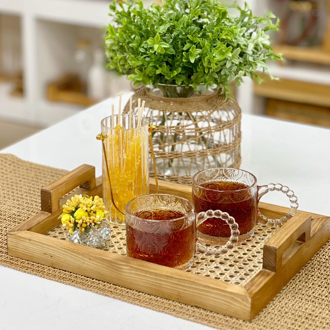 IMG-20250807-WA0018 سینی کف شیشه حصیر کد 10104 - تصویر 1