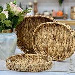 سینی حصیری بیضی کد 1049