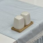 ست نمکدان سرامیکی ساده