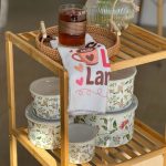 استند سه طبقه حصیری - تصویر 2